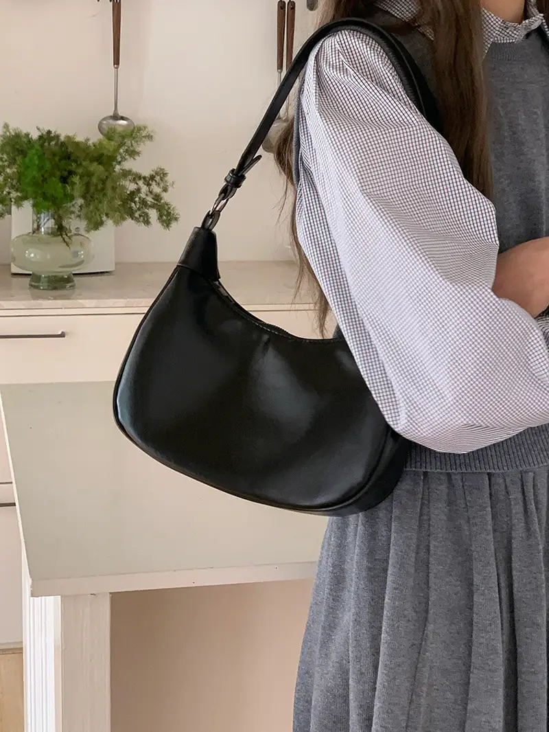 Retro Brown Underarm Bag for Women 2026 - Image 7