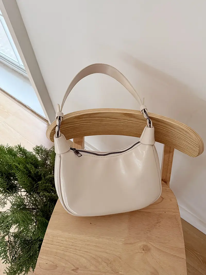 Retro Brown Underarm Bag for Women 2026 - Image 3
