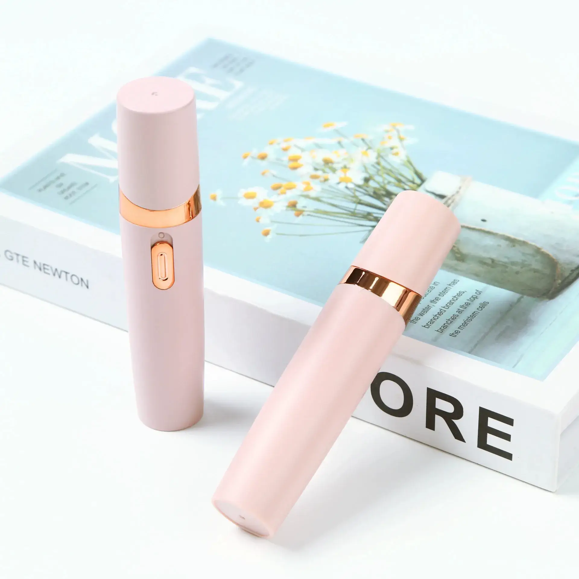 Electric Hair Puller for Women Rose Gold Mini Shaving Machine — feature 1