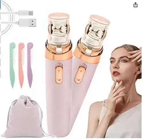 Electric Hair Puller for Women Rose Gold Mini Shaving Machine — feature 8