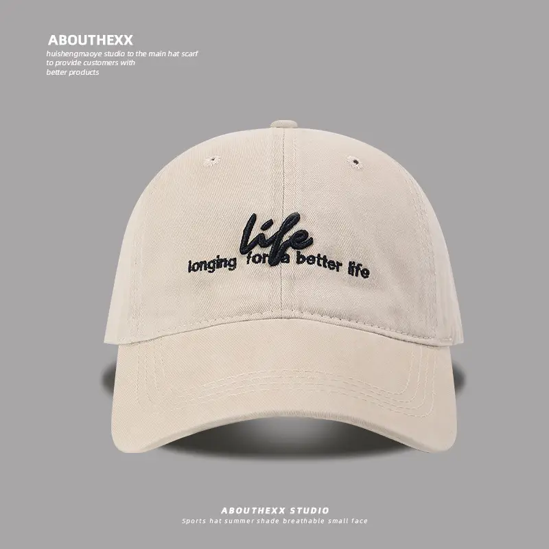 Women Black Letter Embroidered Baseball Cap - Image 4