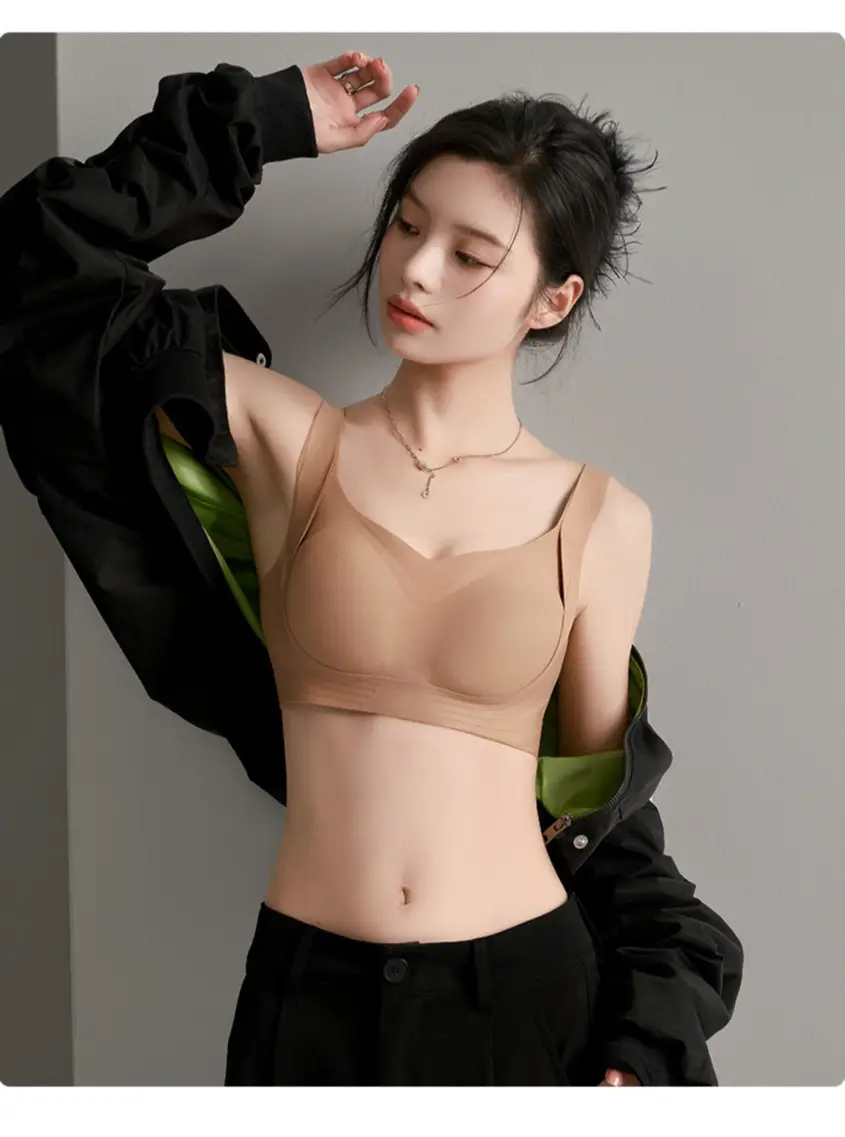 Pull-Up Adjustable Seamless Intimates for Women, Soft Support, Push-Up Support for Secondary Breasts, No Wire Bra, Sports Vest — feature 17