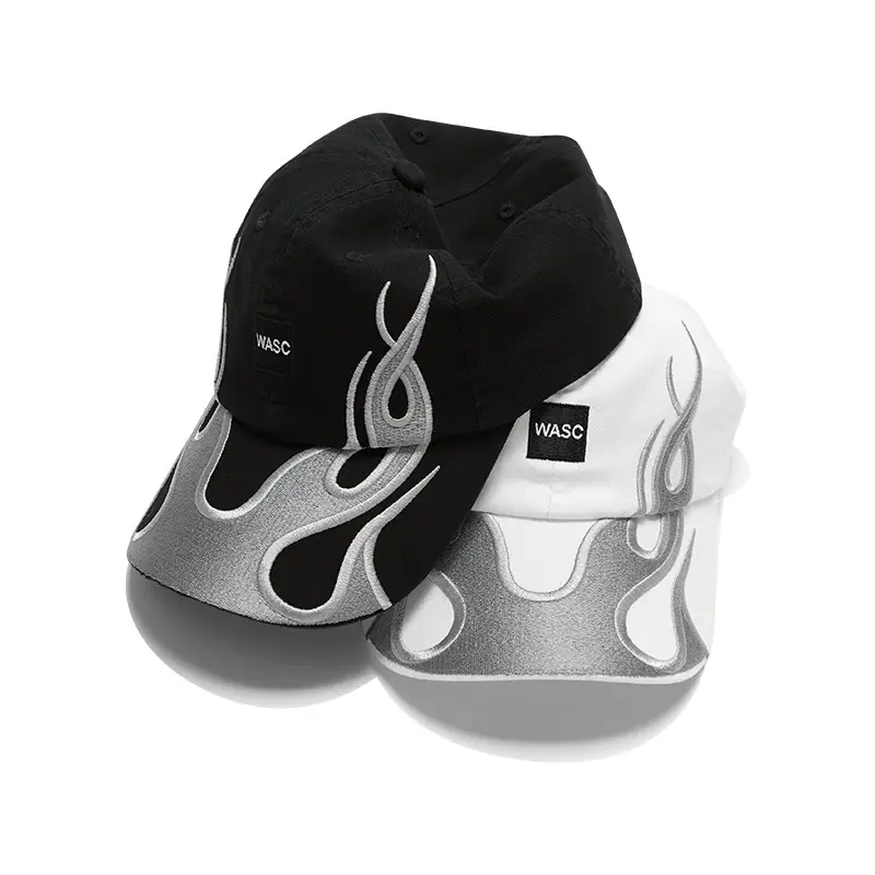 American Street Fashion Flame Duck Cap Men Women Sunshade Hat - Image 5