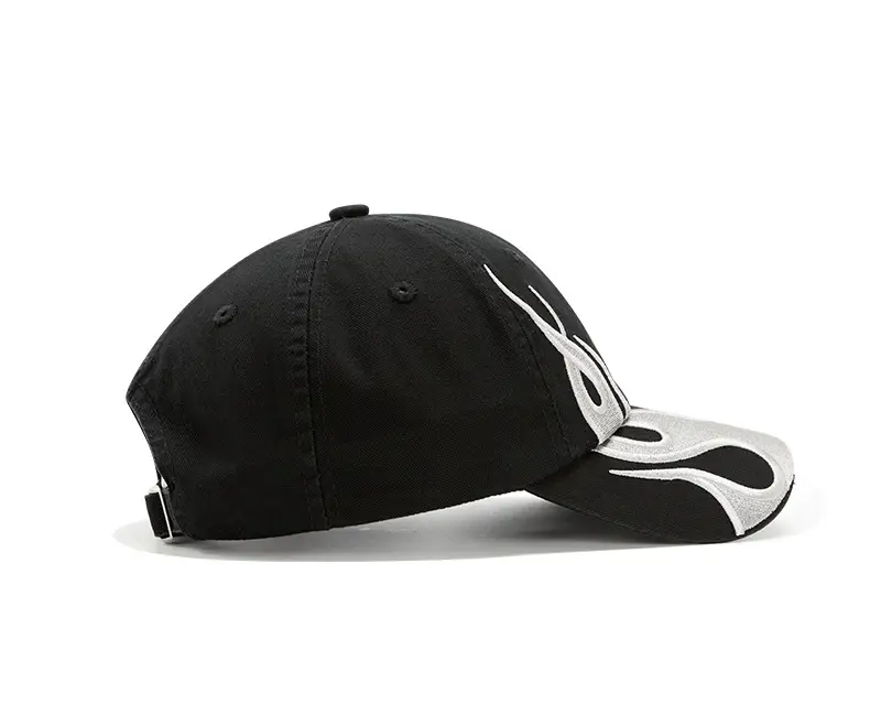 American Street Fashion Flame Duck Cap Men Women Sunshade Hat — feature 14