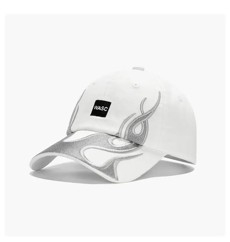 American Street Fashion Flame Duck Cap Men Women Sunshade Hat — feature 19