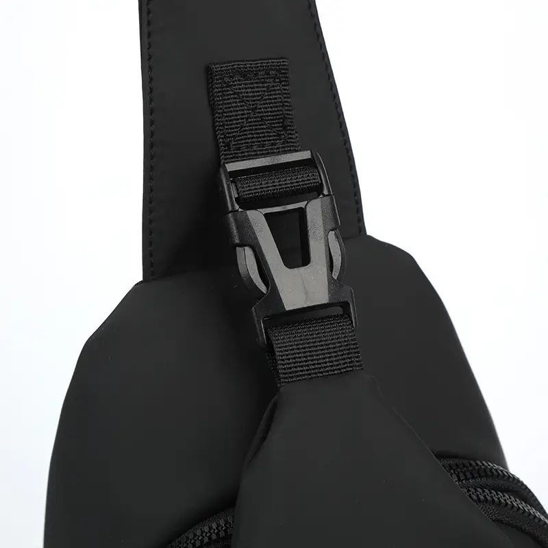 Men's Blue Crossbody Phone Bag with USB Charging - Image 8