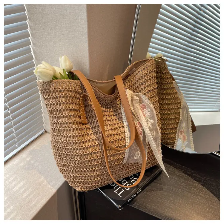 Women Straw Bag with Embroidered Handle 2025 — feature 28