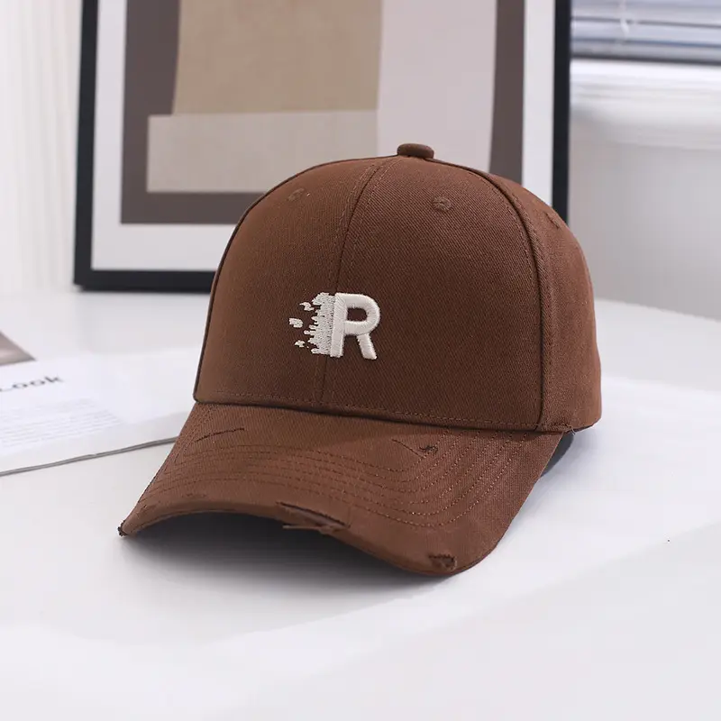 Men White Cap with Black Logo Casual Wear - Image 3