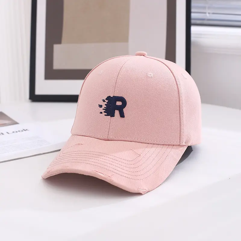 Men White Cap with Black Logo Casual Wear - Image 4