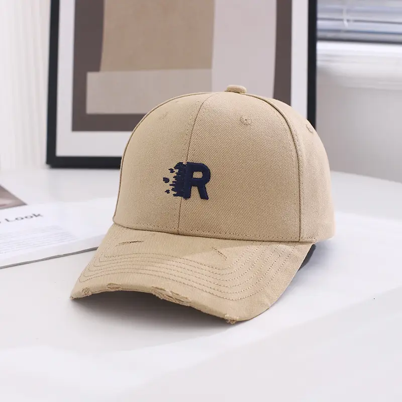 Men White Cap with Black Logo Casual Wear - Image 6