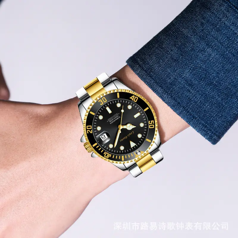 Men's Blackwater Ghost Quartz Watch Steel Belt Waterproof — feature 8