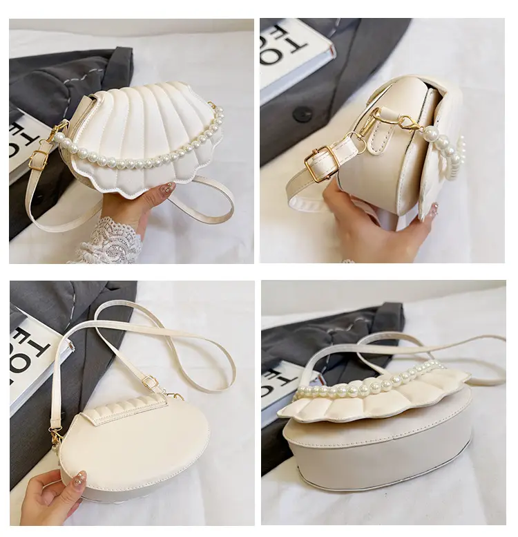 Pearl Shell Bag for Women Crossbody Shoulder Bag — feature 13