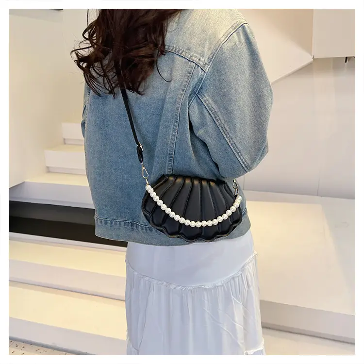 Pearl Shell Bag for Women Crossbody Shoulder Bag — feature 16