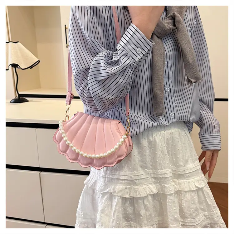 Pearl Shell Bag for Women Crossbody Shoulder Bag — feature 29