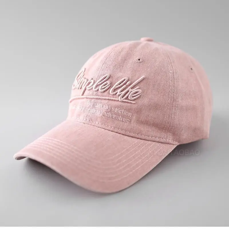 2025 Embroidered Baseball Cap Men Women Grey Wide Brim - Image 11