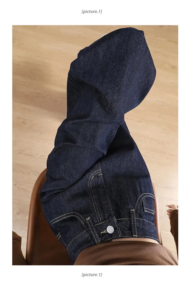 Dark Blue Wide Leg Pants for Women 2025 Spring — feature 15