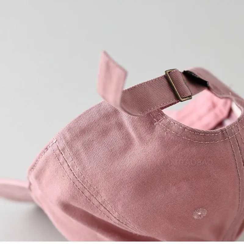 Pink Letter Embroidered Baseball Cap for Women - Image 14