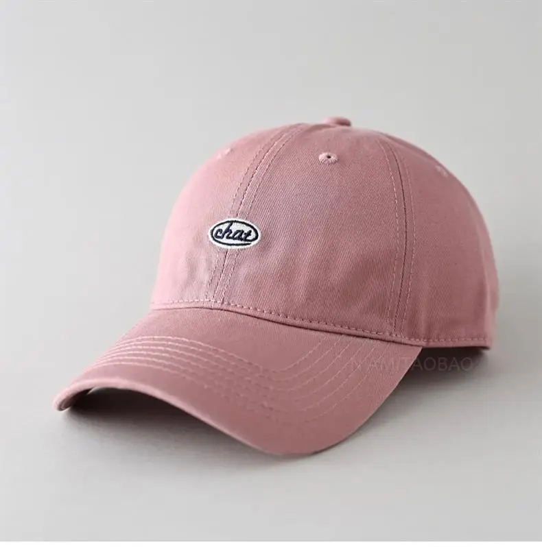 Pink Letter Embroidered Baseball Cap for Women — feature 12