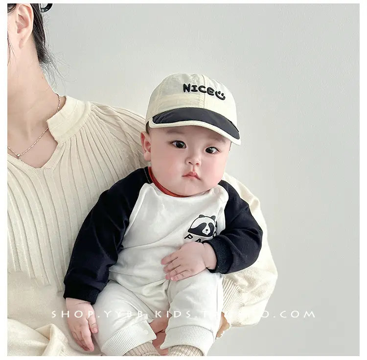Baby Sun Hat White Cap Travel Cap for Boys Girls — feature 2