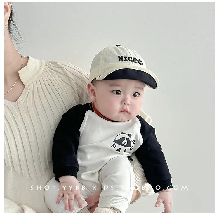 Baby Sun Hat White Cap Travel Cap for Boys Girls — feature 3