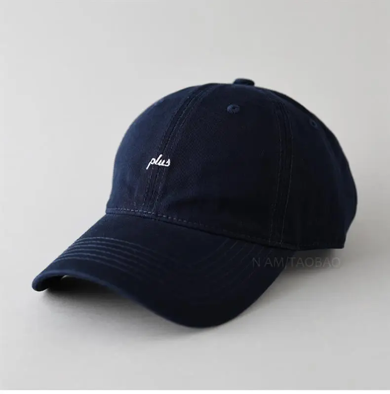 Brown Men's Embroidered Baseball Cap Plus Size — feature 10