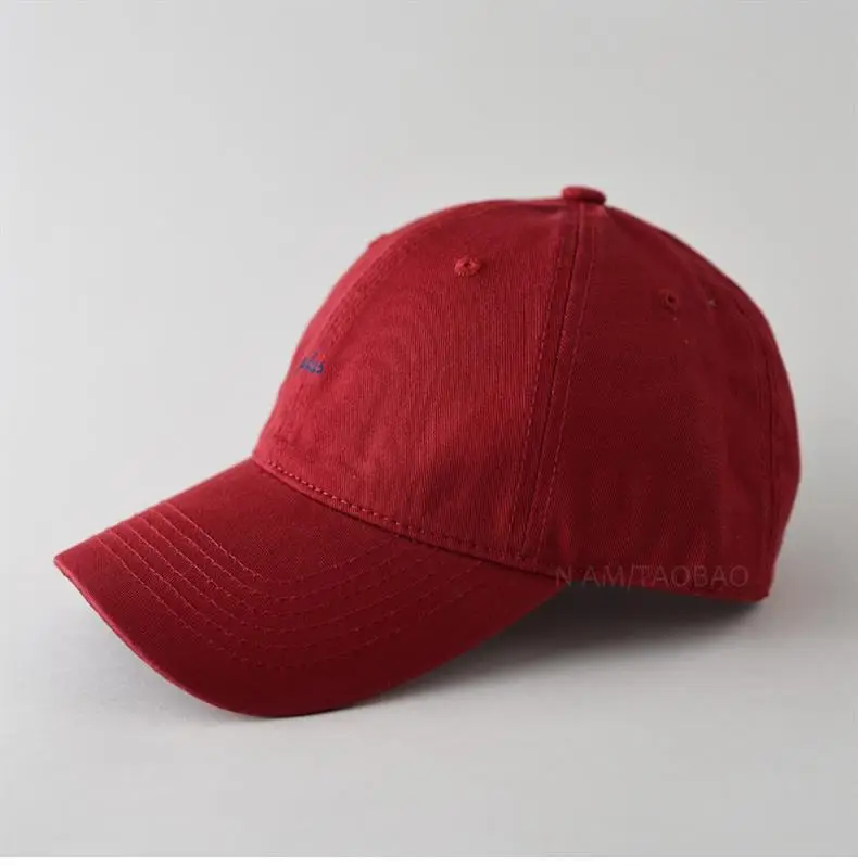 Brown Men's Embroidered Baseball Cap Plus Size — feature 18