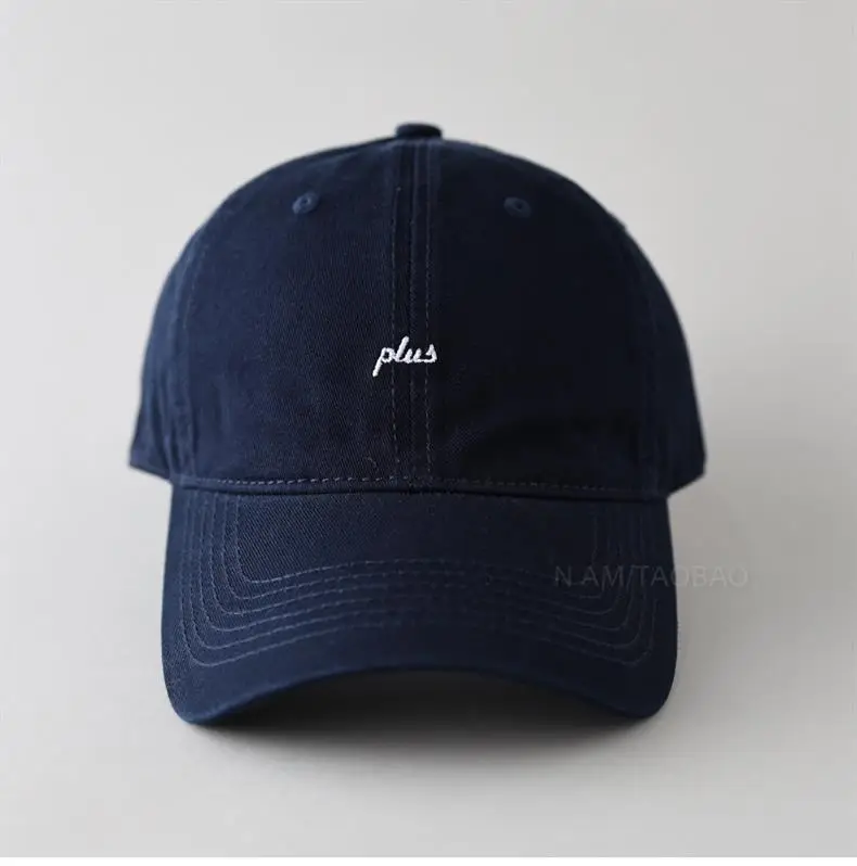 Brown Men's Embroidered Baseball Cap Plus Size — feature 4