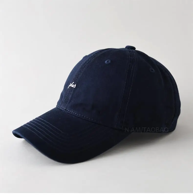 Brown Men's Embroidered Baseball Cap Plus Size — feature 7