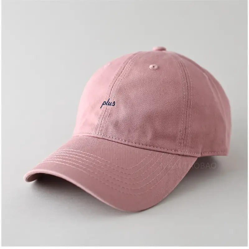 Brown Men's Embroidered Baseball Cap Plus Size - Image 7