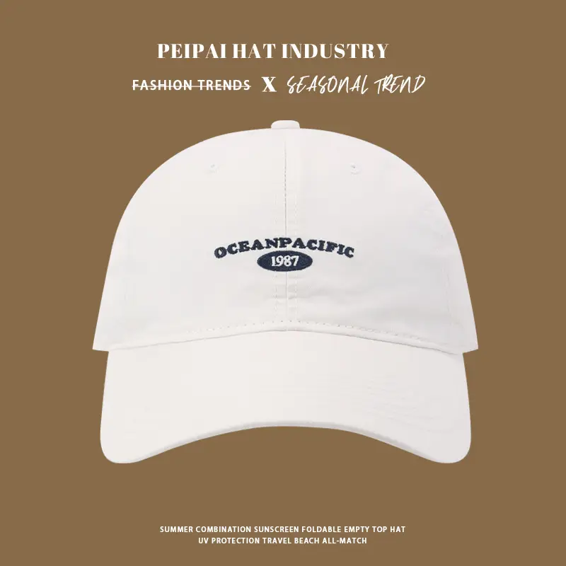 2025 Korean Style Wide Brim Baseball Cap Women Spring Summer — feature 3