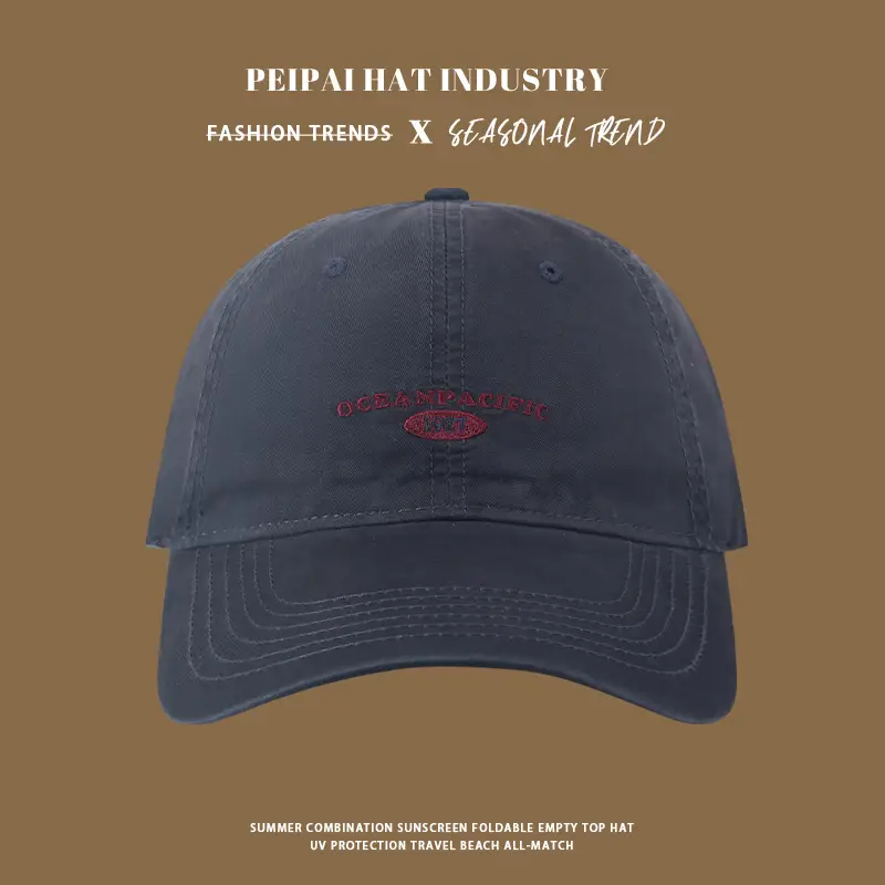 2025 Korean Style Wide Brim Baseball Cap Women Spring Summer — feature 4