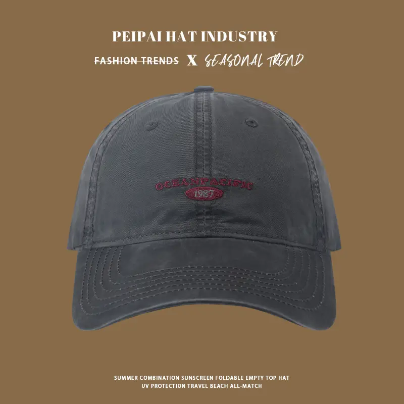 2025 Korean Style Wide Brim Baseball Cap Women Spring Summer — feature 7