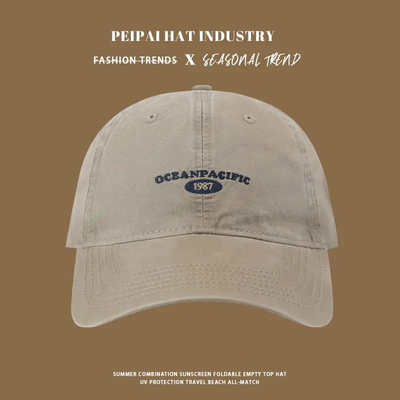 2025 Korean Style Wide Brim Baseball Cap Women Spring Summer - Image 3