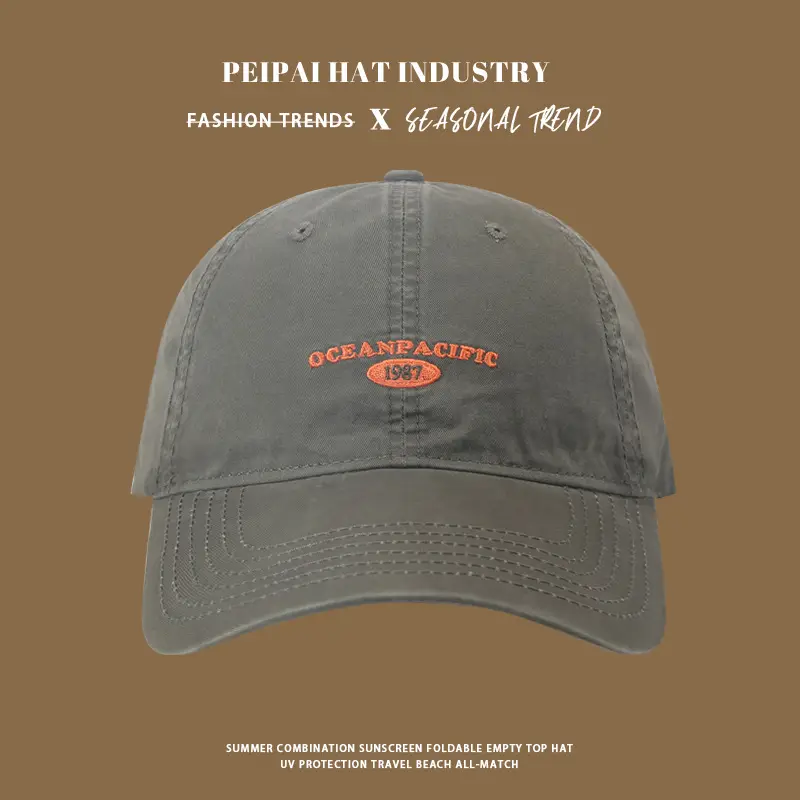 2025 Korean Style Wide Brim Baseball Cap Women Spring Summer - Image 5