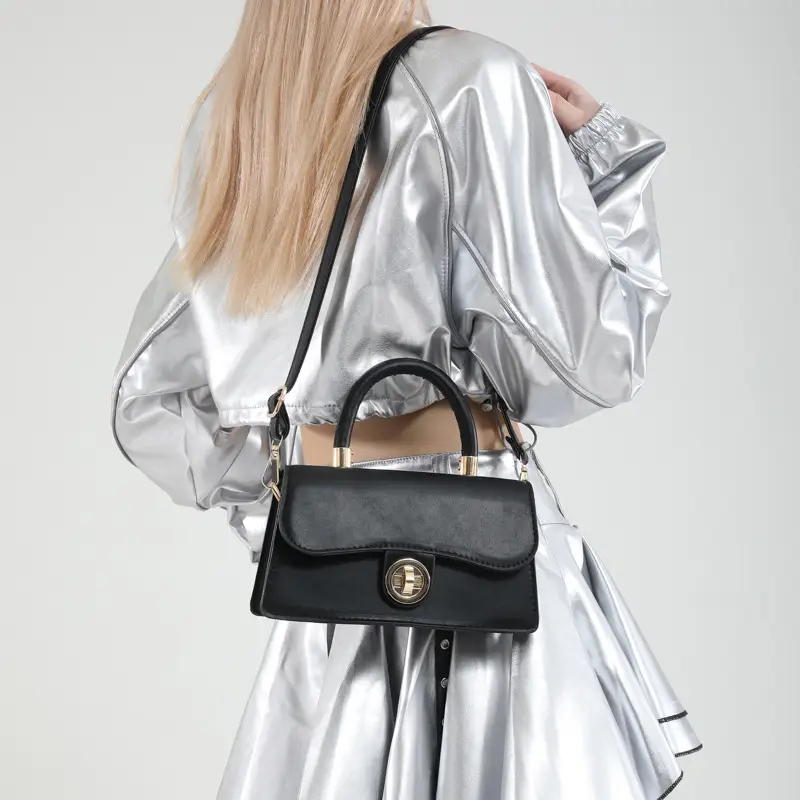 Trendy Orange Square Handbag for Women 2025