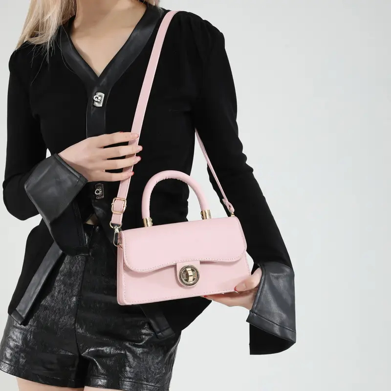 Trendy Orange Square Handbag for Women 2025