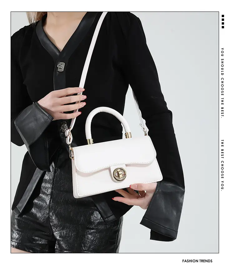 Trendy Orange Square Handbag for Women 2025 — feature 1