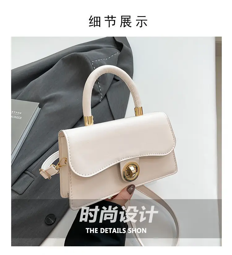Trendy Orange Square Handbag for Women 2025 — feature 3