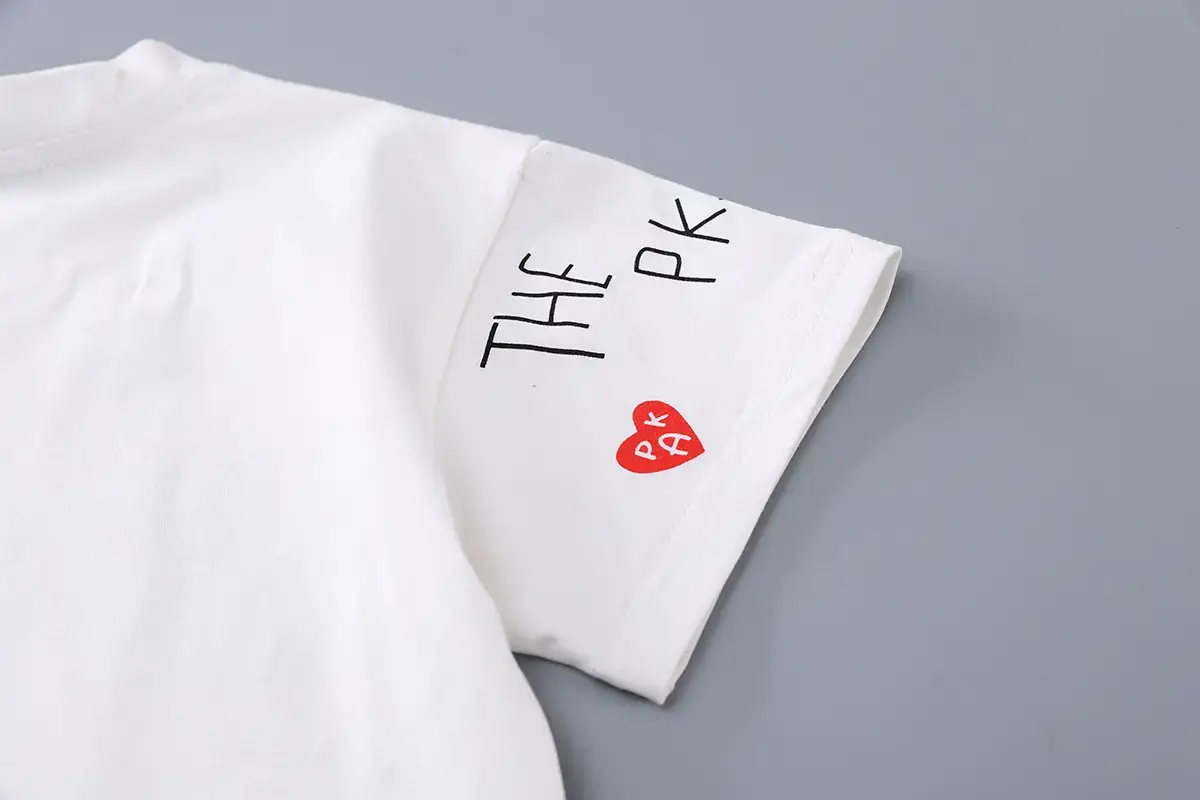 Girls White Graffiti T-Shirt & Black Shorts Set — feature 12