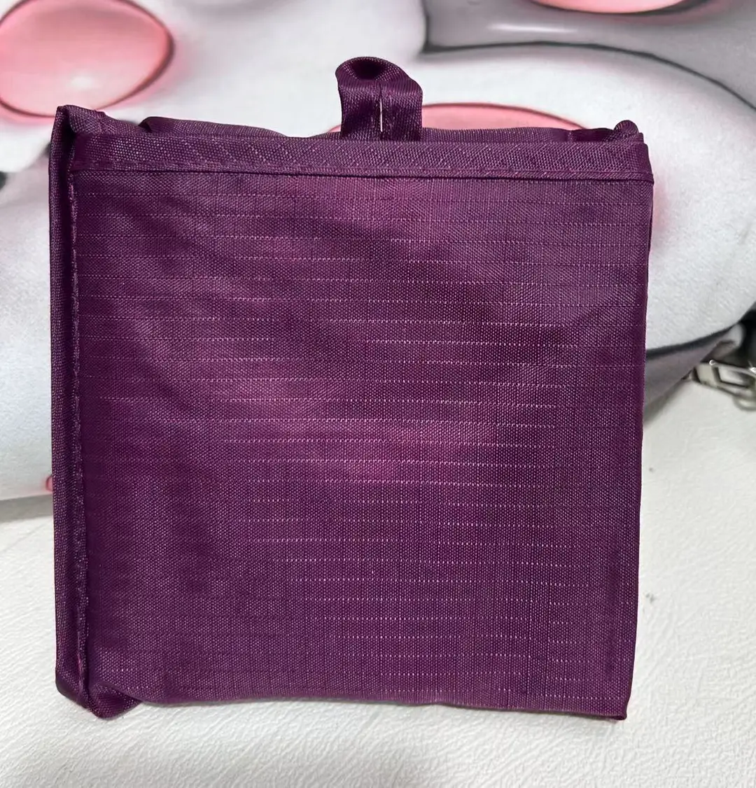 Green Drawstring Tote Bag with Yellow Handles — feature 26