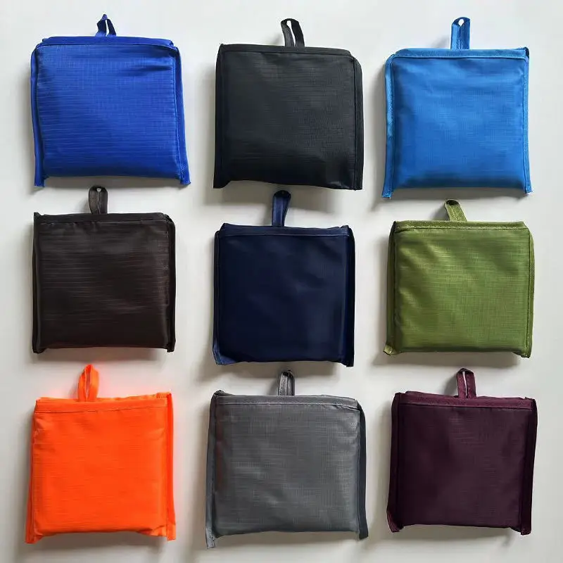 Green Drawstring Tote Bag with Yellow Handles — feature 27