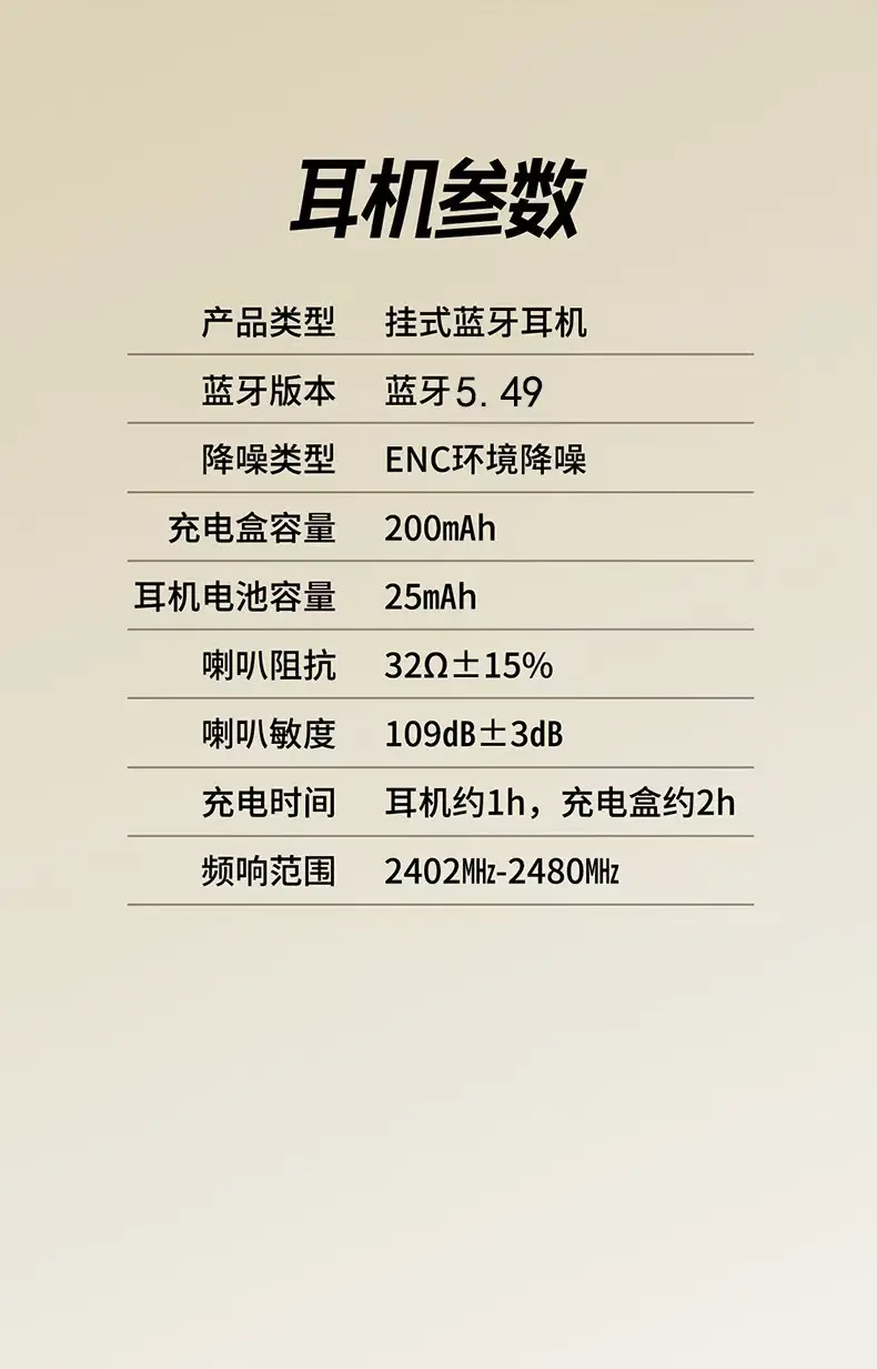 Cross-Border Bluetooth X96 Ear-Mounted True Wireless Headset β feature 12