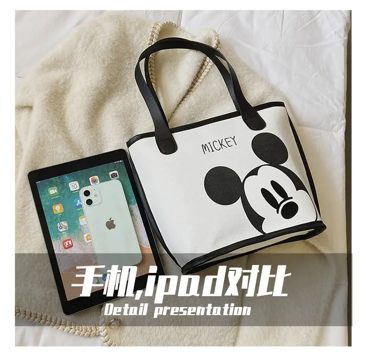 Mickey Mouse Transparent Cartoon Tote Bag for Women — feature 10