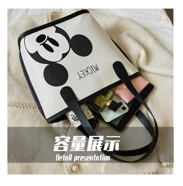 Mickey Mouse Transparent Cartoon Tote Bag for Women — feature 13