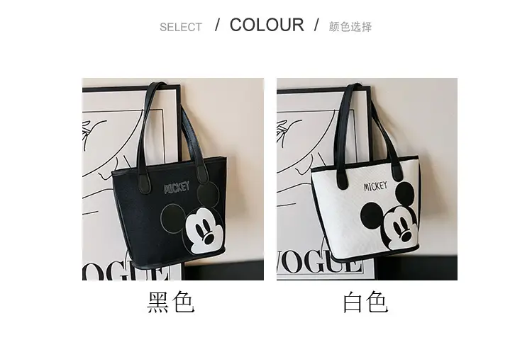 Mickey Mouse Transparent Cartoon Tote Bag for Women — feature 2