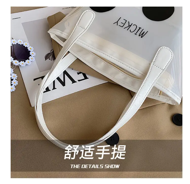 Mickey Mouse Transparent Cartoon Tote Bag for Women — feature 20