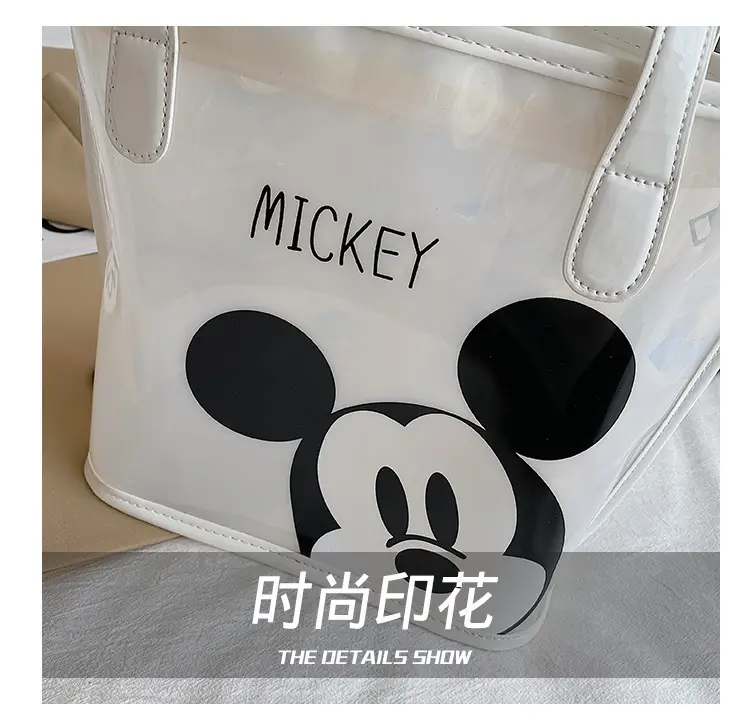Mickey Mouse Transparent Cartoon Tote Bag for Women — feature 22