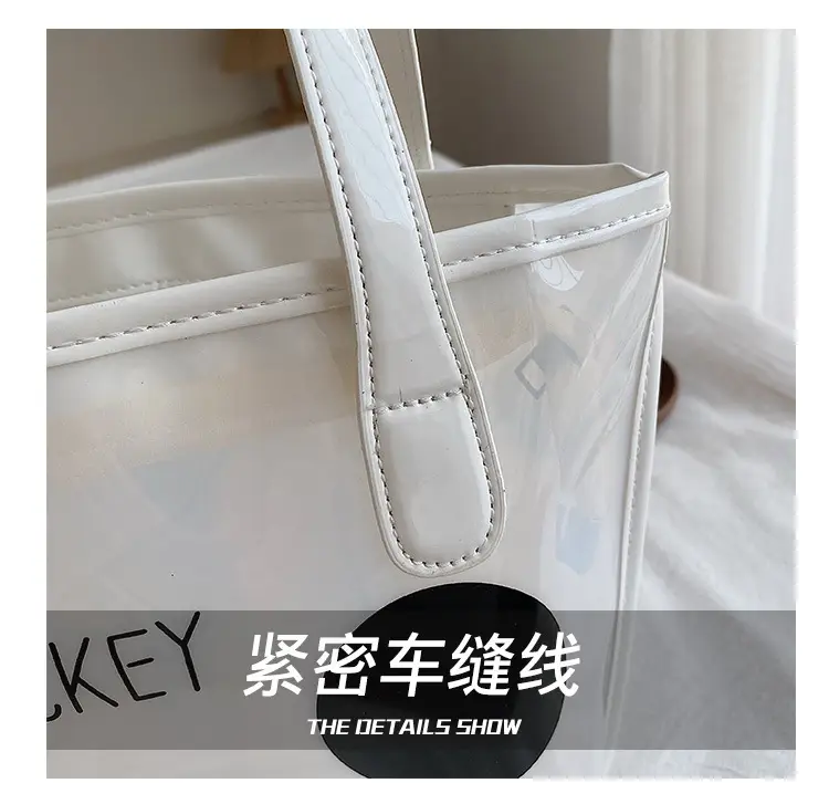Mickey Mouse Transparent Cartoon Tote Bag for Women — feature 23