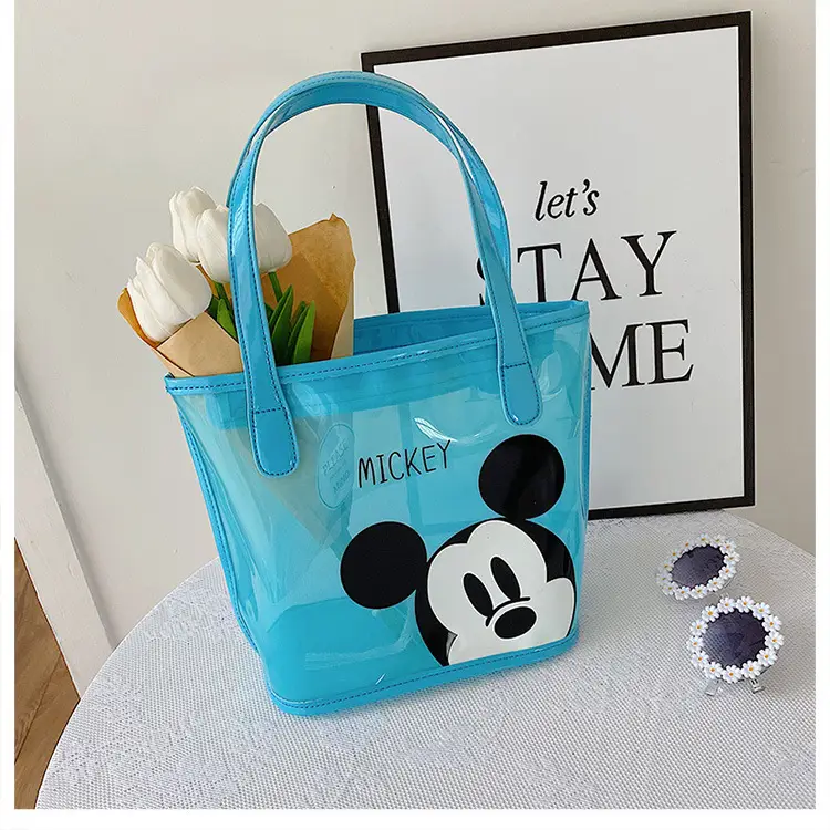 Mickey Mouse Transparent Cartoon Tote Bag for Women — feature 25