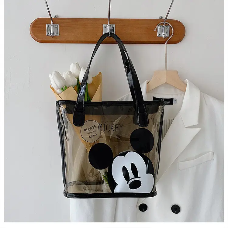 Mickey Mouse Transparent Cartoon Tote Bag for Women — feature 27